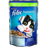 Влажный корм для кошек Purina Felix Fantastic с кроликом в желе
