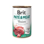 Влажный корм для собак Brit Pate & Meat Venison