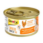 Влажный корм для котов GimCat Superfood ShinyCat Duo с курицей и морковью