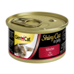Влажный корм для котов GimCat ShinyCat in Jelly с курицей