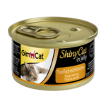 Влажный корм для котов GimCat ShinyCat in Jelly с тунцом и курицей