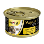 Влажный корм для котов GimCat ShinyCat Jelly с тунцом и сыром