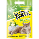 Силікагелевий наповнювач для котячого туалету Kotix Aroma Green Apple