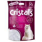 Силикагелевый наполнитель для кошачьего туалета Cristals Fresh с ароматом лаванды