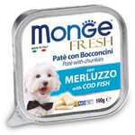 Влажный корм для собак Monge Fresh Cod Fish