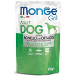 Влажный корм для собак Monge Grill Lamb & Vegetables