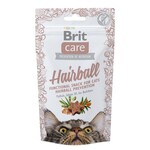 Лакомство для выведения шерсти кошек Brit Care Functional Snack Hairball