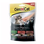 Лакомство для кошек GimCat Nutri Pockets Malt-Vitamin Mix