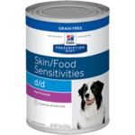 Лечебный влажный корм для собак Hill's Prescription Diet Canine Skin/Food Sensitivities d/d Duck Formula