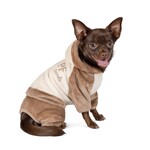 Костюм для собак Pet Fashion Alf, молочно-коричневый