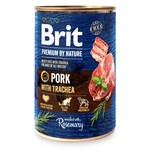Влажный корм для собак Brit Premium By Nature For Dogs Of All Breeds Pork with Trachea