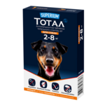 Антигельминтная таблетка Superium Тотал для собак весом 2-8 кг