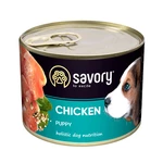 Влажный корм для щенков Savory Puppy Chicken