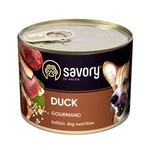 Влажный корм для собак Savory Gourmand Duck