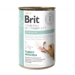 Лечебный влажный корм для собак Brit Grain Free Veterinary Diet Struvite Turkey with Pea