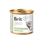 Лікувальний вологий корм для котів Brit Grain Free Veterinary Diet Diabetes Lamb with Peas