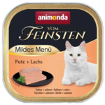 Влажный корм для котов Animonda Vom Feinsten Mildes Menu Turkey + Salmon (индейка и лосось)