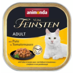 Влажный корм для котов Animonda Vom Feinsten Adult Turkey in Tomato sauce (индейка в томатном соусе)