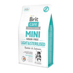 Сухой корм для собак Brit Care Grain-free Mini Light & Sterilised Rabbit & Salmon