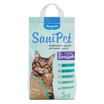 Бентонитовый наполнитель для кошачьего туалета Природа SaniPet Средний