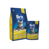 Сухой корм для котов Brit Premium Cat Adult Salmon