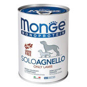 Влажный корм для собак Monge Monoprotein Lamb