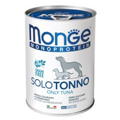 Вологий корм для собак Monge Monoprotein Tuna