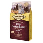 Сухой корм для кошек Carnilove Cat Adult Gourmand Fresh Chicken & Rabbit