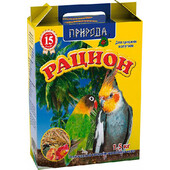 Корм для средних попугаев Природа 1,5 кг