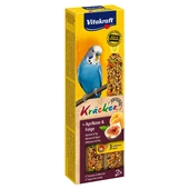 Ласощі для хвилястих папуг Vitakraft Kracker Original + Apricot & Fig