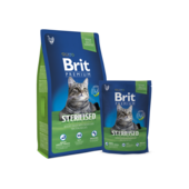 Сухой корм для котов Brit Premium Cat Sterilised