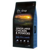 Сухой корм для щенков Profine Junior Large Chicken & Potatoes