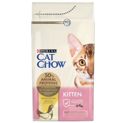 Сухой корм для котов Purina Cat Chow Kitten Chicken (курица)