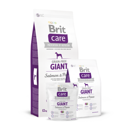 Сухой корм для собак Brit Care Grain-free Giant Salmon & Potato в Харькове