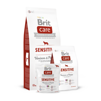 Сухой корм для собак Brit Care Sensitive Venison & Potato 