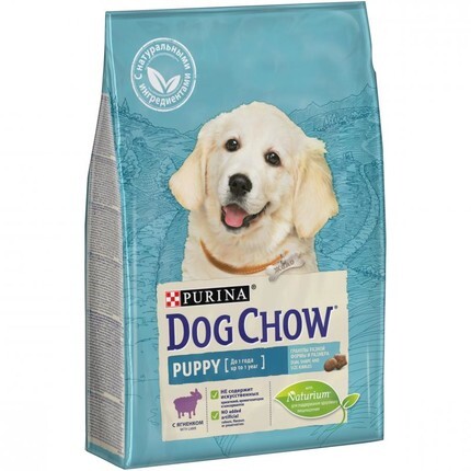 Сухий корм для цуценят Purina Dog Chow Puppy Lamb