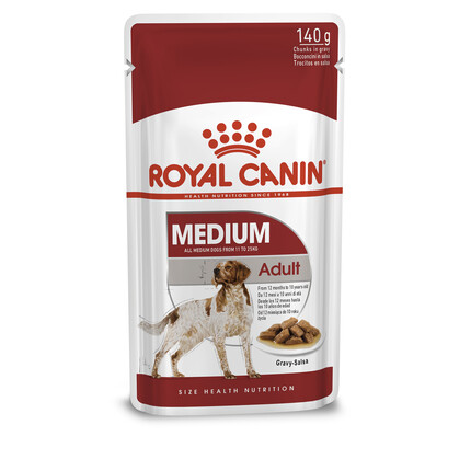 Влажный корм для собак Royal Canin Medium Adult (кусочки в соусе)