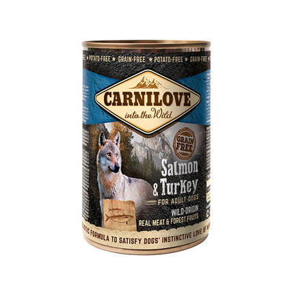 Влажный корм для собак Carnilove Salmon & Turkey 