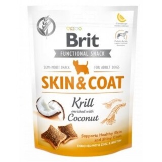 Лакомства для собак Brit Care Skin & Coat Krill & Coconut в Тернополе