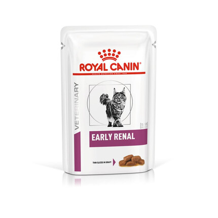 Лечебный влажный корм для кошек Royal Canin Early Renal Thin Slices in Gravy (Роял Канин Эрли Ренал кусочки в соусе)