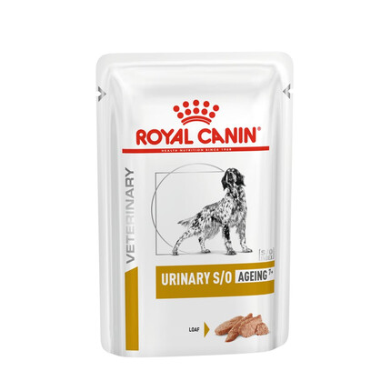 Лечебный влажный корм для собак Royal Canin Urinary S/O Ageing 7+ 