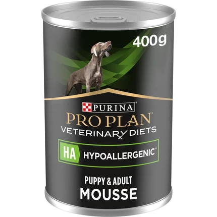 Лечебный влажный корм для собак Purina Pro Plan Veterinary Diets HA Hypoallergenic Puppy & Adult Musse