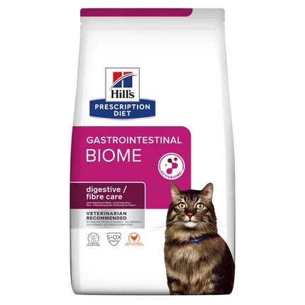Лікувальний сухий корм для котів Hill's Prescription Diet Feline Gastrointestinal Biome Digestive / Fibre Care Chicken (курка)
