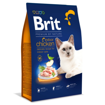 Сухой корм для кошек Brit Premium by Nature Indoor Chicken (курица)