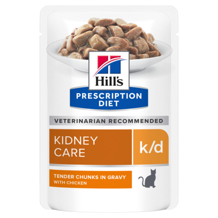 Лікувальний вологий корм для котів Hill's Prescription Diet Kidney Care k/d Chicken (курка)