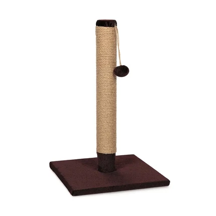 Когтеточка-столбик для котов Природа Д00 ДЖУТ 32x32x53 см в Днепре