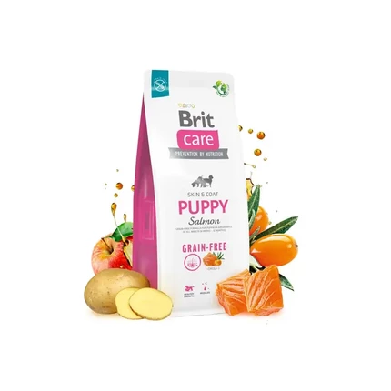 Сухой корм для щенков Brit Care Grain-Free Puppy Salmon (лосось)