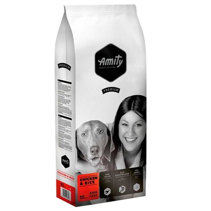Сухой корм для собак Amity Premium Chicken & Rice (курица и рис)