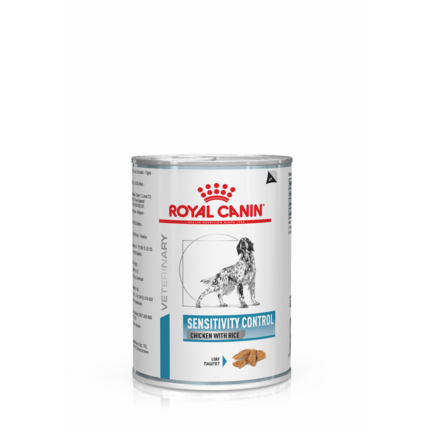 Лікувальний вологий корм для собак Royal Canin Sensitivity Control Chicken & Rice Canine