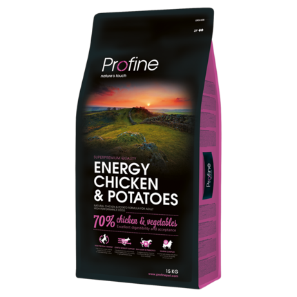 Сухой корм для собак Profine Energy Chicken & Potatoes 